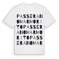 Passerano Marmorito ordlek t-shirt