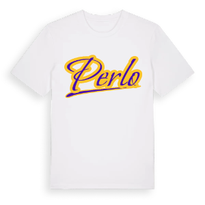 Perlo baseball t-shirt – ekologisk bomull t-shirt från Pinshirt