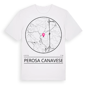 Perosa Canavese t-shirt – ekologisk bomull t-shirt från Pinshirt