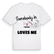 Någon i Perrero älskar mig t-shirt