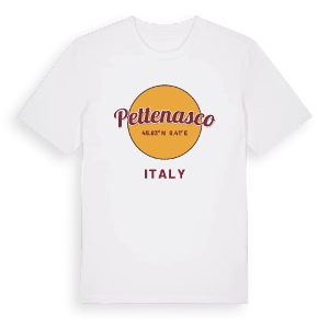 Pettenasco cirkel t-shirt – ekologisk bomull t-shirt från Pinshirt
