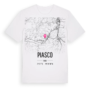 Piasco karta t-shirt – ekologisk bomull t-shirt från Pinshirt