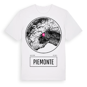 Piemonte t-shirt – ekologisk bomull t-shirt från Pinshirt