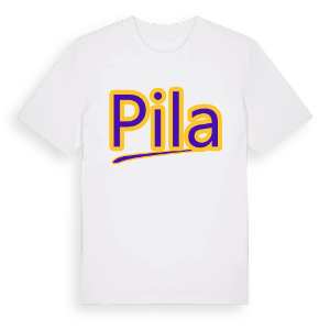 Pila baseball t-shirt – ekologisk bomull t-shirt från Pinshirt