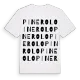 Pinerolo ordlek t-shirt