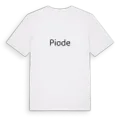 Piode fetstil t-shirt