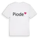 Piode hjärta t-shirt