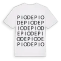 Piode ordlek t-shirt