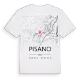 Pisano karta t-shirt