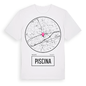Piscina t-shirt – ekologisk bomull t-shirt från Pinshirt
