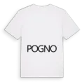Jag älskar Pogno t-shirt stort tryck