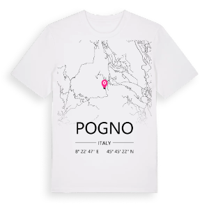 Pogno karta t-shirt – ekologisk bomull t-shirt från Pinshirt