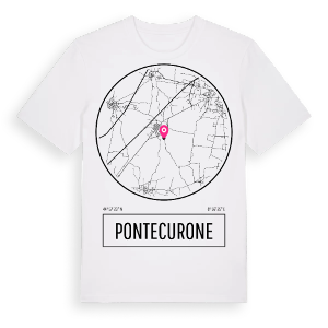Pontecurone t-shirt – ekologisk bomull t-shirt från Pinshirt