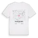 Ponzano Monferrato karta t-shirt
