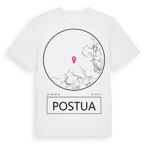 Postua t-shirt – ekologisk bomull t-shirt från Pinshirt
