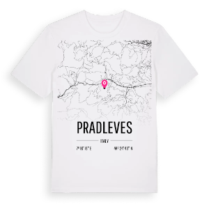 Pradleves karta t-shirt – ekologisk bomull t-shirt från Pinshirt