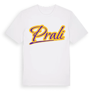 Prali baseball t-shirt – ekologisk bomull t-shirt från Pinshirt