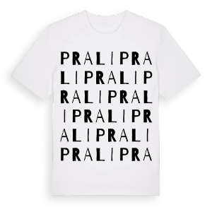 Prali ordlek t-shirt – ekologisk bomull t-shirt från Pinshirt
