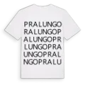 Pralungo ordlek t-shirt