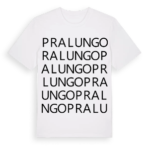 Pralungo ordlek t-shirt – ekologisk bomull t-shirt från Pinshirt