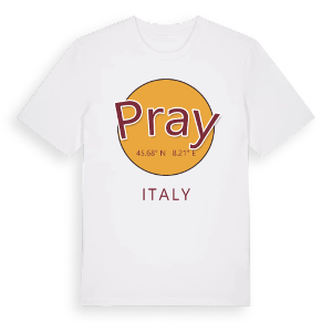 Pray cirkel t-shirt – ekologisk bomull t-shirt från Pinshirt