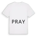 Jag älskar Pray t-shirt stort tryck