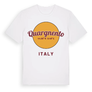 Quargnento cirkel t-shirt – ekologisk bomull t-shirt från Pinshirt