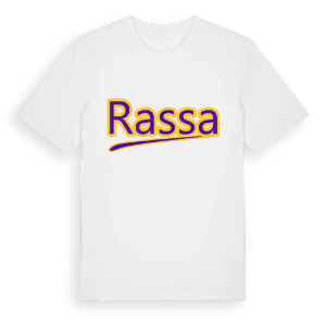 Rassa baseball t-shirt – ekologisk bomull t-shirt från Pinshirt
