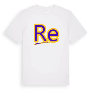 Re baseball t-shirt – ekologisk bomull t-shirt från Pinshirt