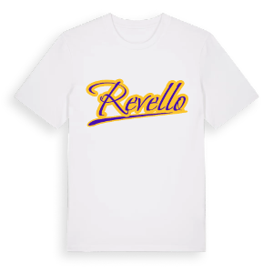 Revello baseball t-shirt – ekologisk bomull t-shirt från Pinshirt