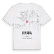 Rivara karta t-shirt