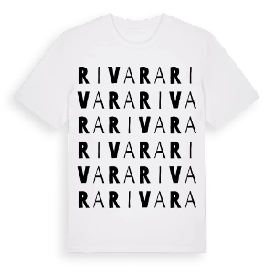 Rivara ordlek t-shirt – ekologisk bomull t-shirt från Pinshirt