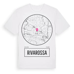 Rivarossa t-shirt – ekologisk bomull t-shirt från Pinshirt