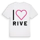Jag älskar Rive t-shirt stort tryck