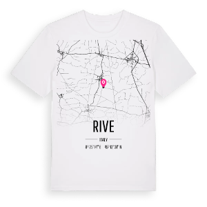 Rive karta t-shirt – ekologisk bomull t-shirt från Pinshirt