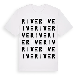 Rive ordlek t-shirt – ekologisk bomull t-shirt från Pinshirt