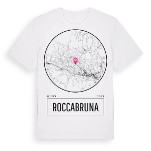 Roccabruna t-shirt – ekologisk bomull t-shirt från Pinshirt