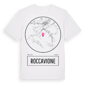 Roccavione t-shirt – ekologisk bomull t-shirt från Pinshirt