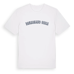 Romagnano Sesia college t-shirt – ekologisk bomull t-shirt från Pinshirt