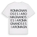 Romagnano Sesia ordlek t-shirt