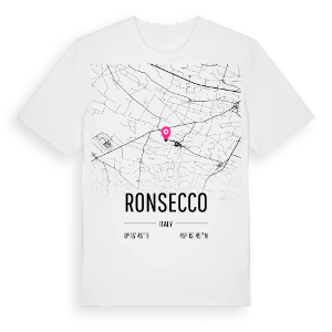 Ronsecco karta t-shirt – ekologisk bomull t-shirt från Pinshirt
