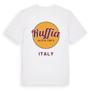 Ruffia cirkel t-shirt – ekologisk bomull t-shirt från Pinshirt