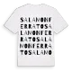 Sala Monferrato ordlek t-shirt