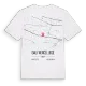 Sali Vercellese karta t-shirt