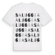 Saluggia ordlek t-shirt