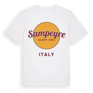 Sampeyre cirkel t-shirt – ekologisk bomull t-shirt från Pinshirt