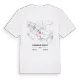 San Maurizio Canavese karta t-shirt