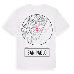 San Paolo t-shirt – ekologisk bomull t-shirt från Pinshirt