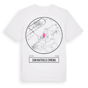 San Raffaele Cimena t-shirt – ekologisk bomull t-shirt från Pinshirt