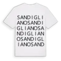Sandigliano ordlek t-shirt